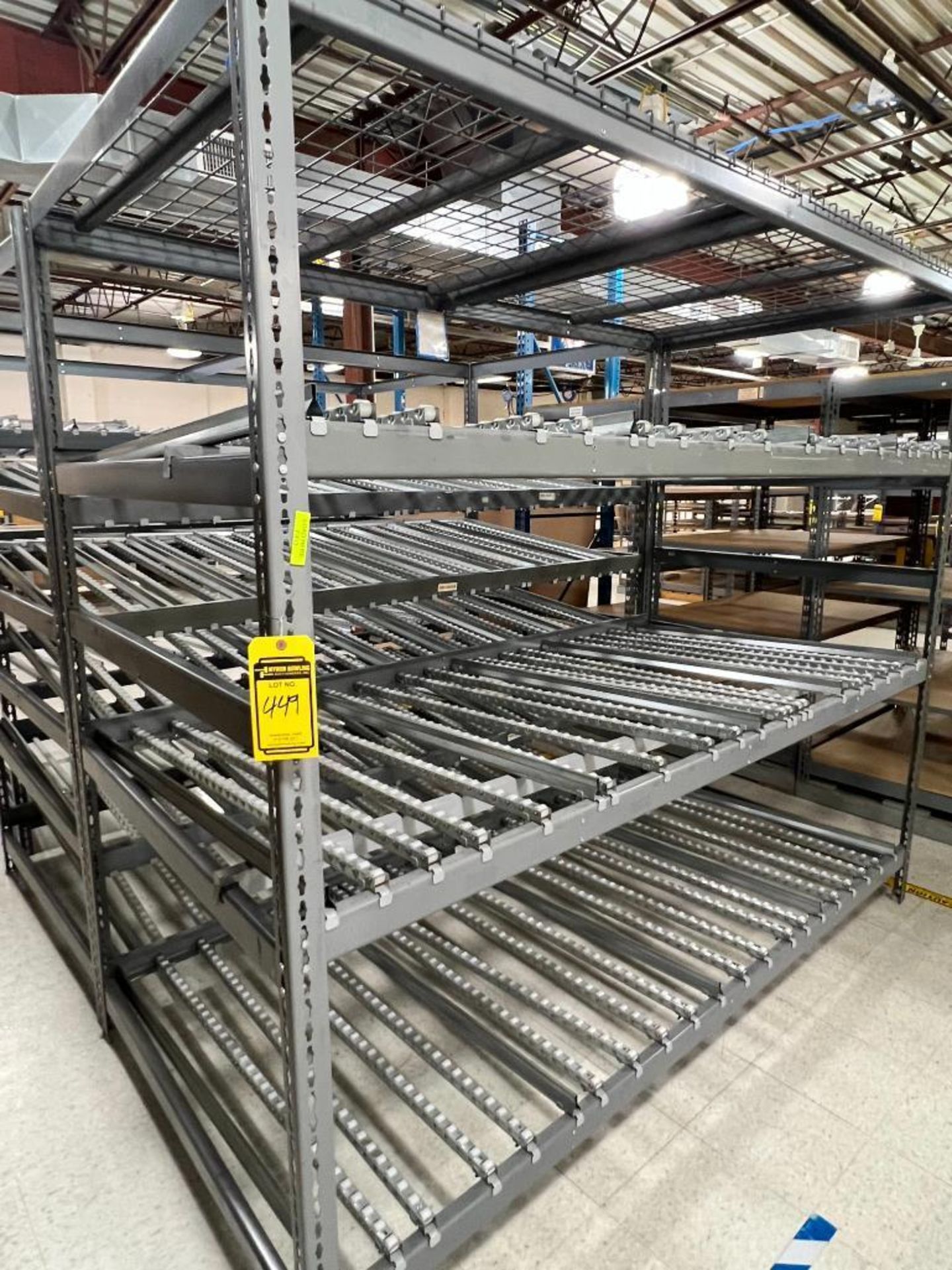 Global Industrial Flow Racking System, 48" x 96" x 84" H - Image 2 of 2