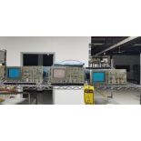 (3x) Tektronix Oscilloscopes; (1) Tektronix Model 2465A, (1) Tektronix Model 2247A, (1) Tektronix Mo