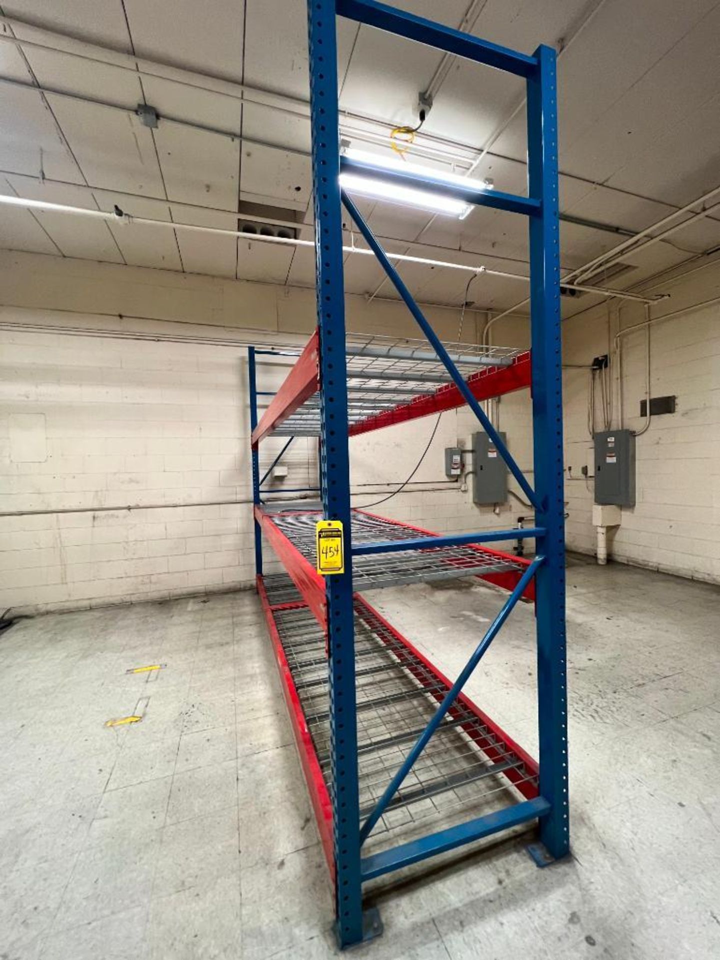 (3x) Sections of Steel King Teardrop Pallet Racking Consisting of (6) 10' x 36" Uprights, (16) 144" - Image 3 of 10