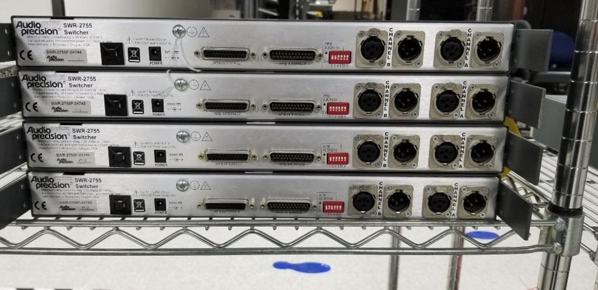 (4x) Audio Precision SWR-2755 Switchers - Image 2 of 2