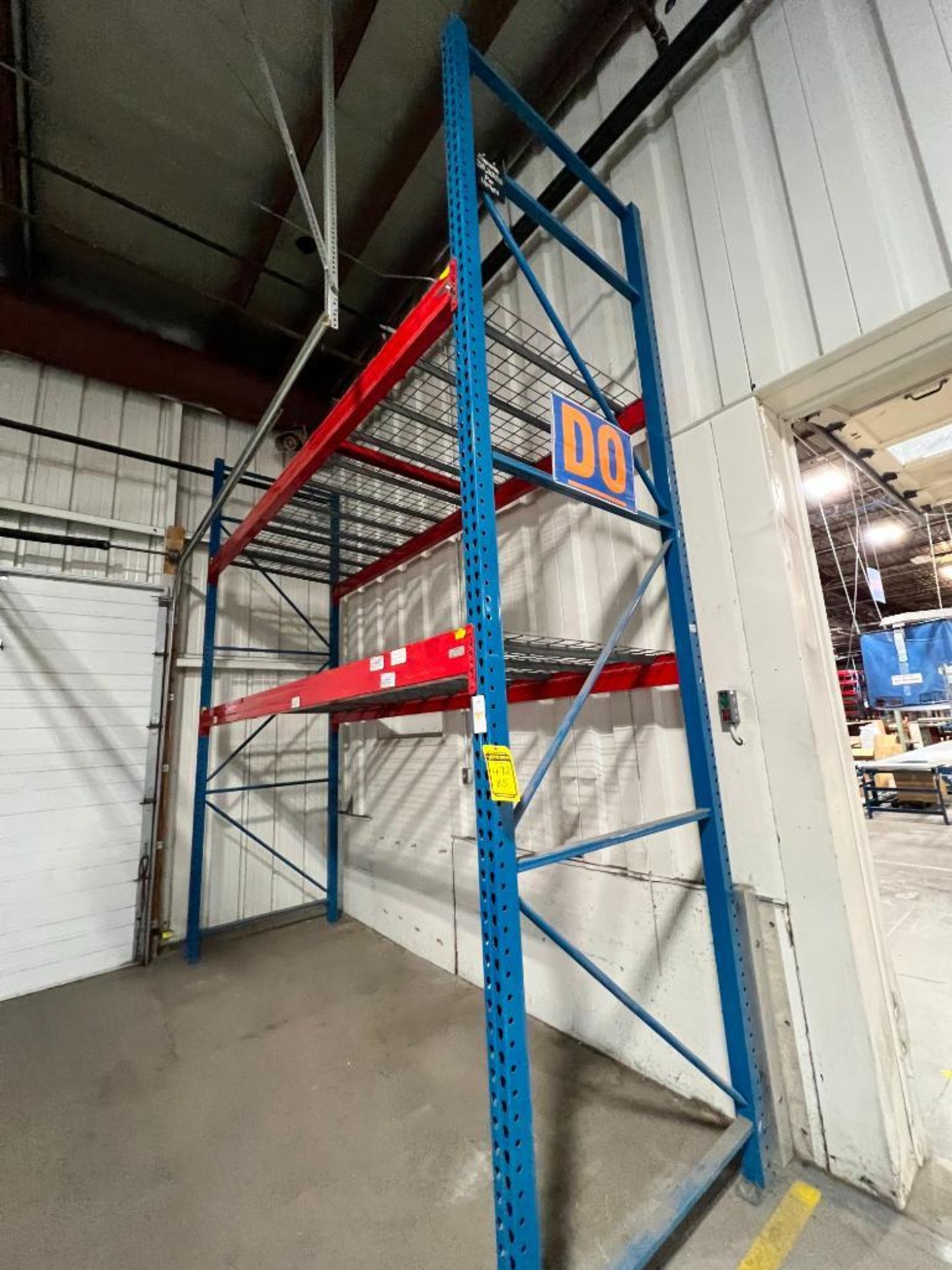 (5x) Sections of Steel King Teardrop Pallet Racking Consisting of (8) 14'x48" Uprights, (18) 144"x5" - Image 2 of 6