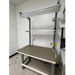 (2x) Workstations, 30" X 48" Top