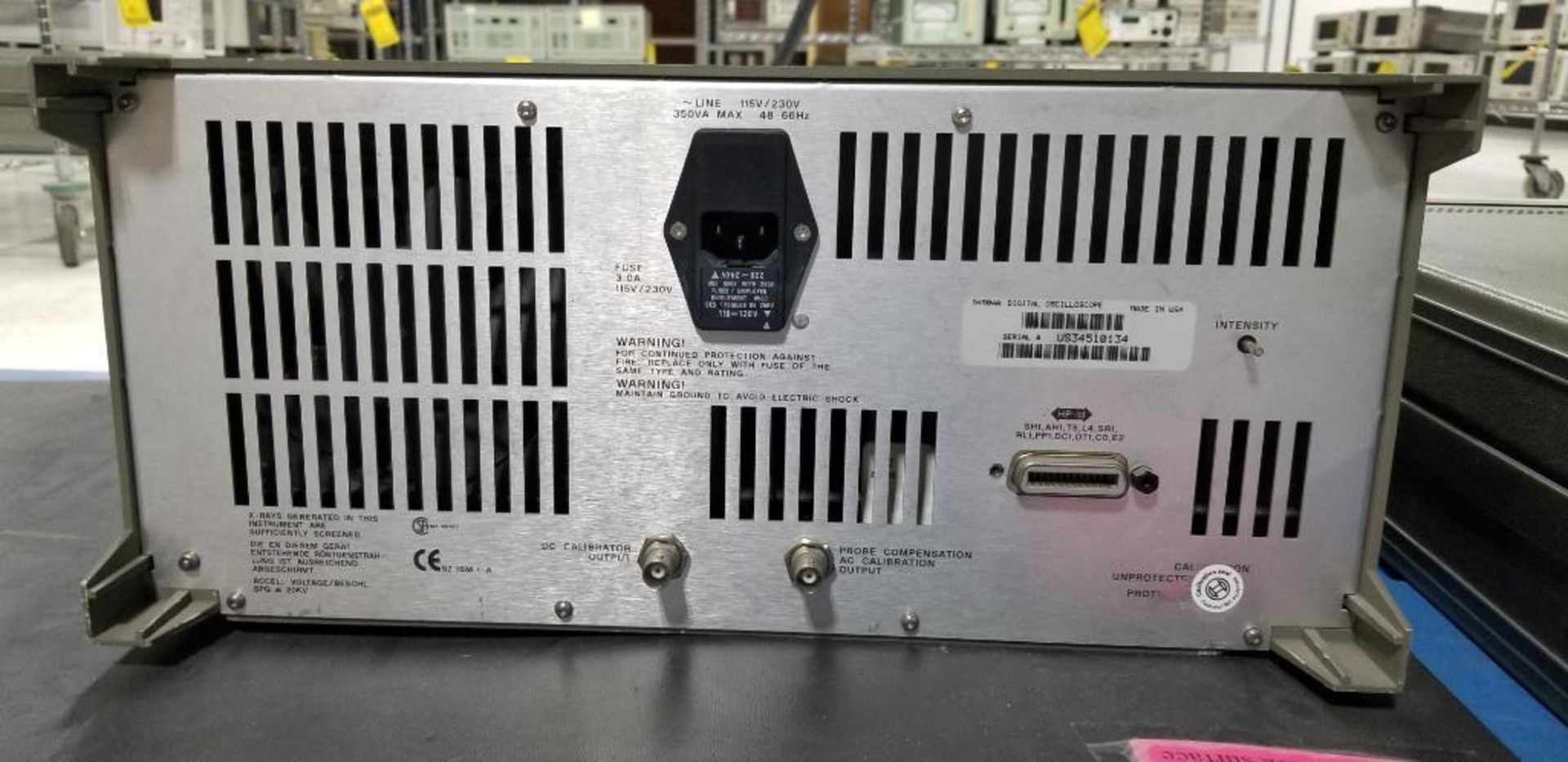 (2x) Hewlett Packard Oscilloscopes; (1) HP Model 54504A Digitizing Oscilloscope, (1) HP Model 1980B - Image 4 of 5