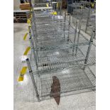 (15x) Wire Racks, 18" x 36" Shelves