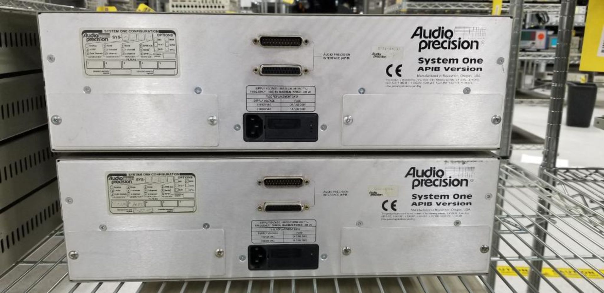 (4x) Audio Precision System One Dual Domain Audio Testers - Image 5 of 6