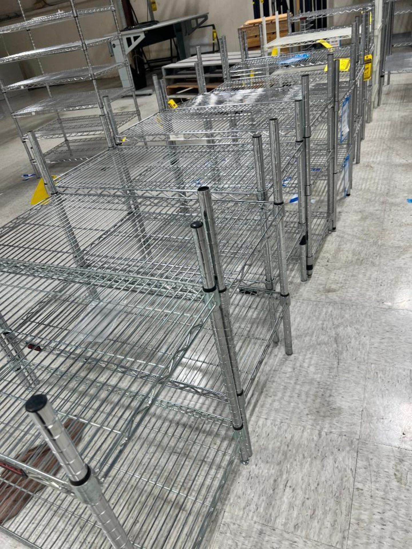 (15x) Wire Racks, 18" x 36" Shelves - Image 3 of 3