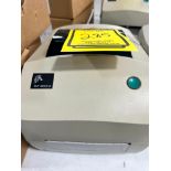 Zebra Printer, Model TLP-3844-2, S/N 49J095200199