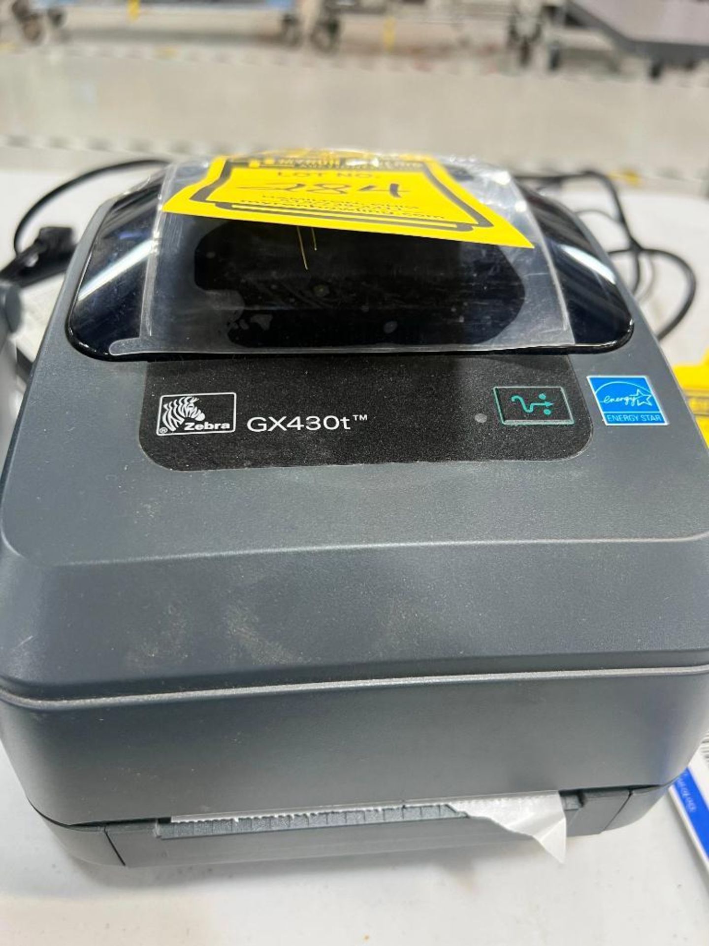 Zebra Printer, Model GX430T, S/N 32T203600045