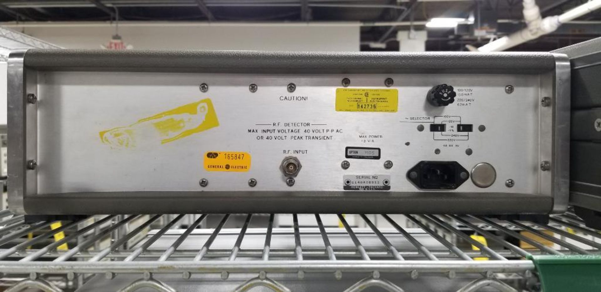 (2x) Hewlett Packard Distortion Measurement Units; (1) HP Model 339A, (1) HP Model 334A - Image 4 of 5