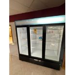 Beverage-Air 3-Door Refrigerator, Model LV72Y-1-B