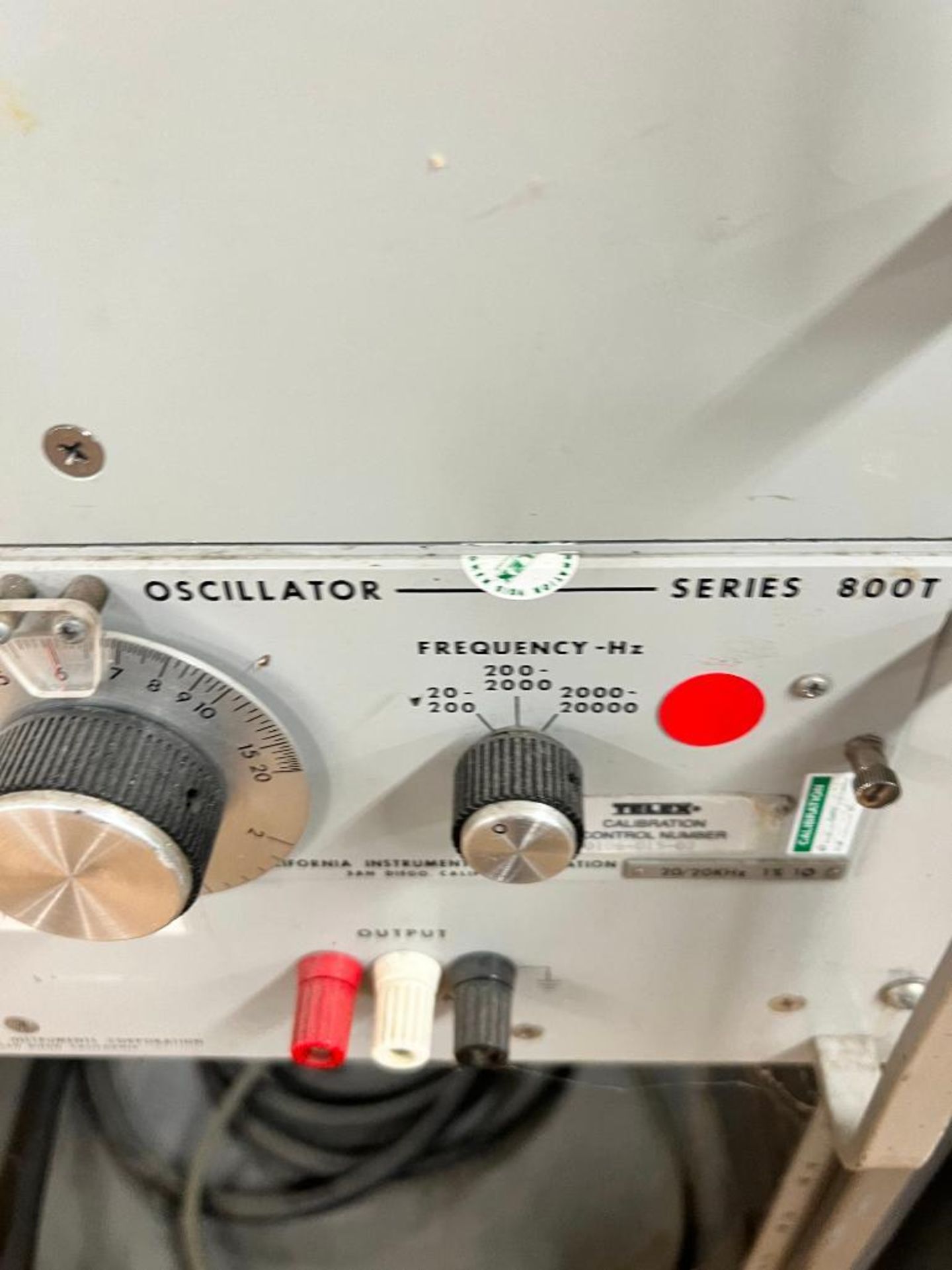 Power Supply Oscillator Testing Cabinet, Invertron Model 751T, Invertron Model 501T, & Simpson Segme - Image 6 of 6