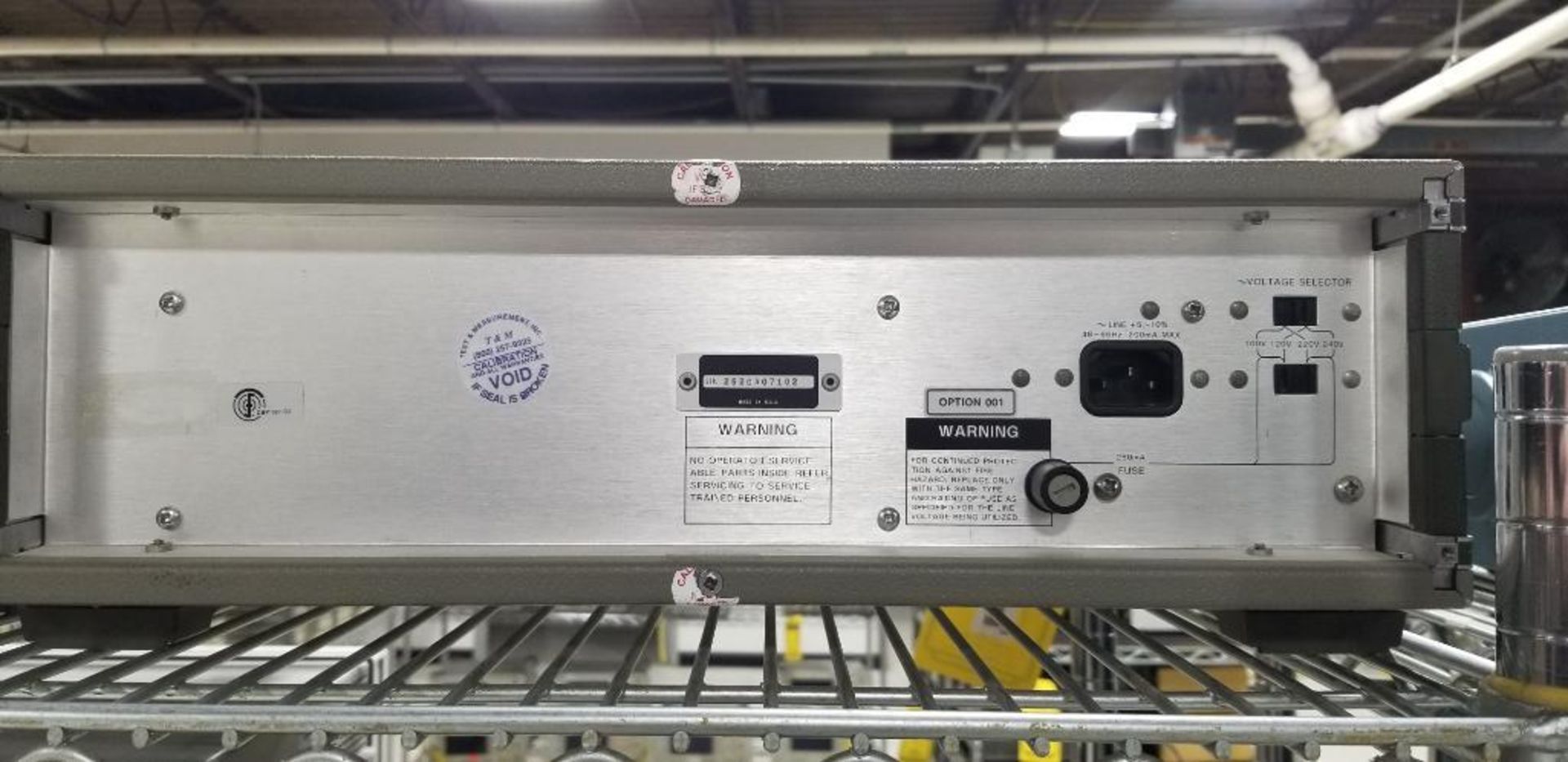 (2x) Hewlett Packard Distortion Measurement Units; (1) HP Model 339A, (1) HP Model 334A - Image 5 of 5