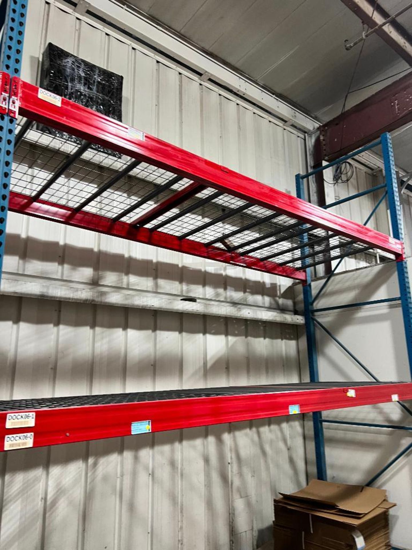 (5x) Sections of Steel King Teardrop Pallet Racking Consisting of (8) 14'x48" Uprights, (18) 144"x5" - Image 3 of 6