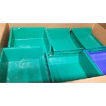 (2x) Large Box of Assorted Size Akro Bins