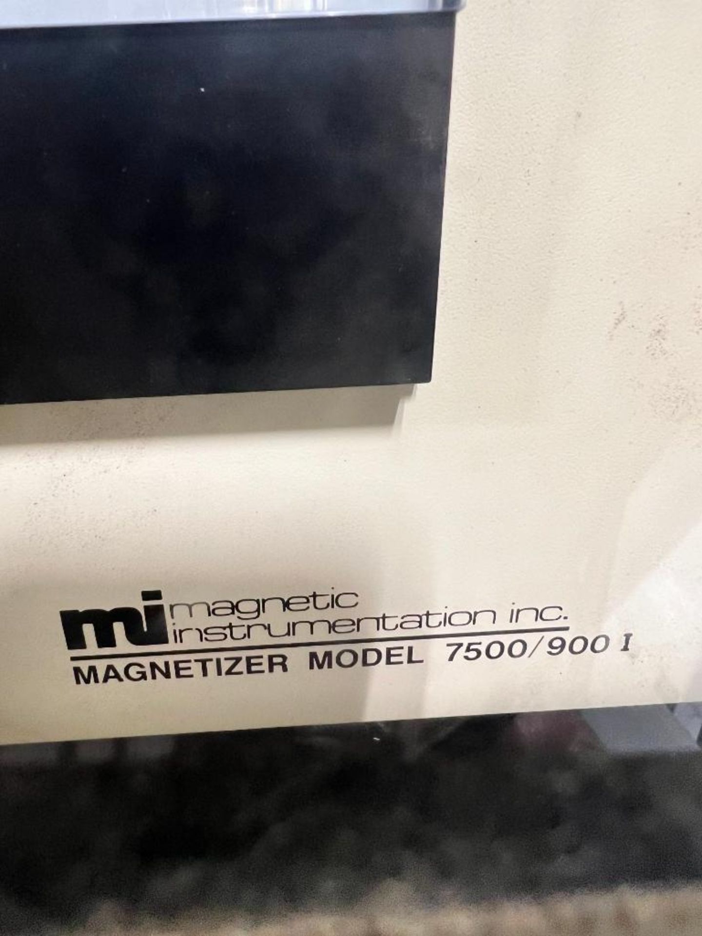 Magnetic Instrumentation Inc. Magnetizer, Model 7500/900-4I, w/ Magnetizing Fixture, Model F-1918 - Image 4 of 8