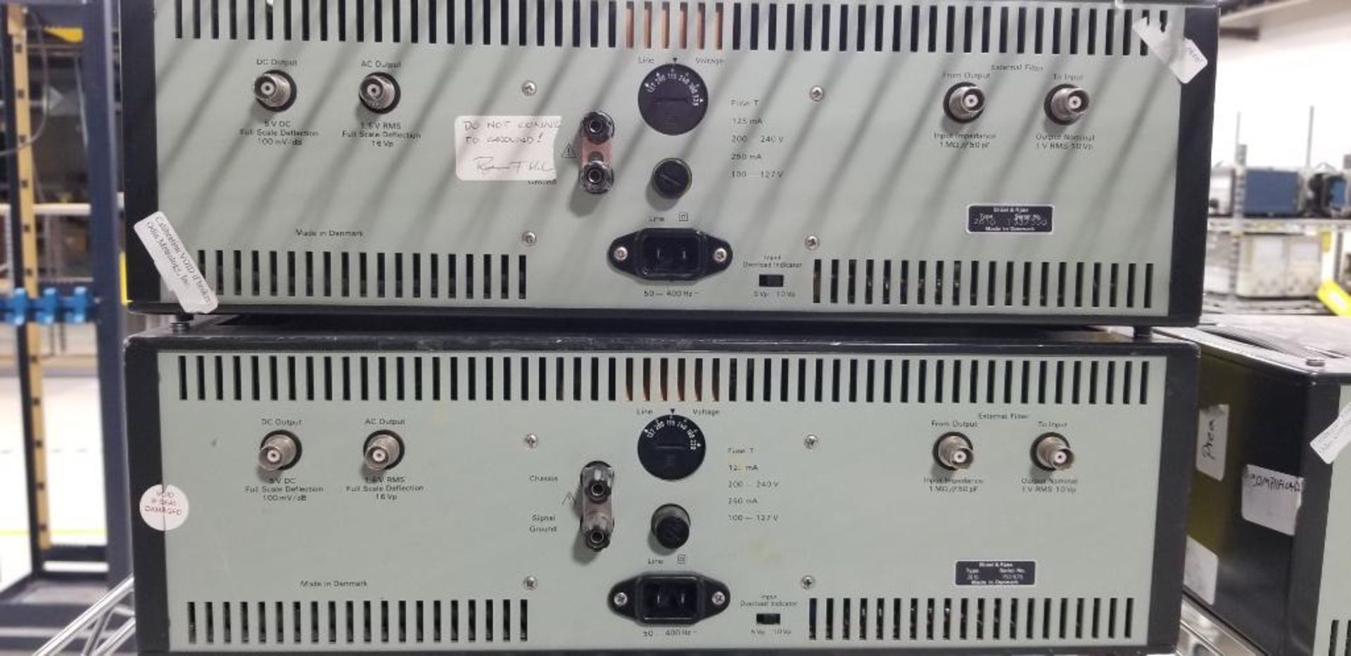 (3x) Bruel & Kjaer Measuring Amplifier, Model 2610 - Image 4 of 5