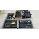 Skid of Assorted Keyboards & Mouses