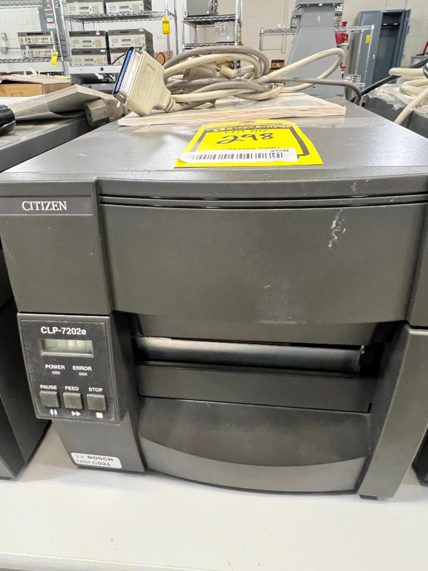 Citizen Label Printer, Model JE30-M01, S/N JEP004548