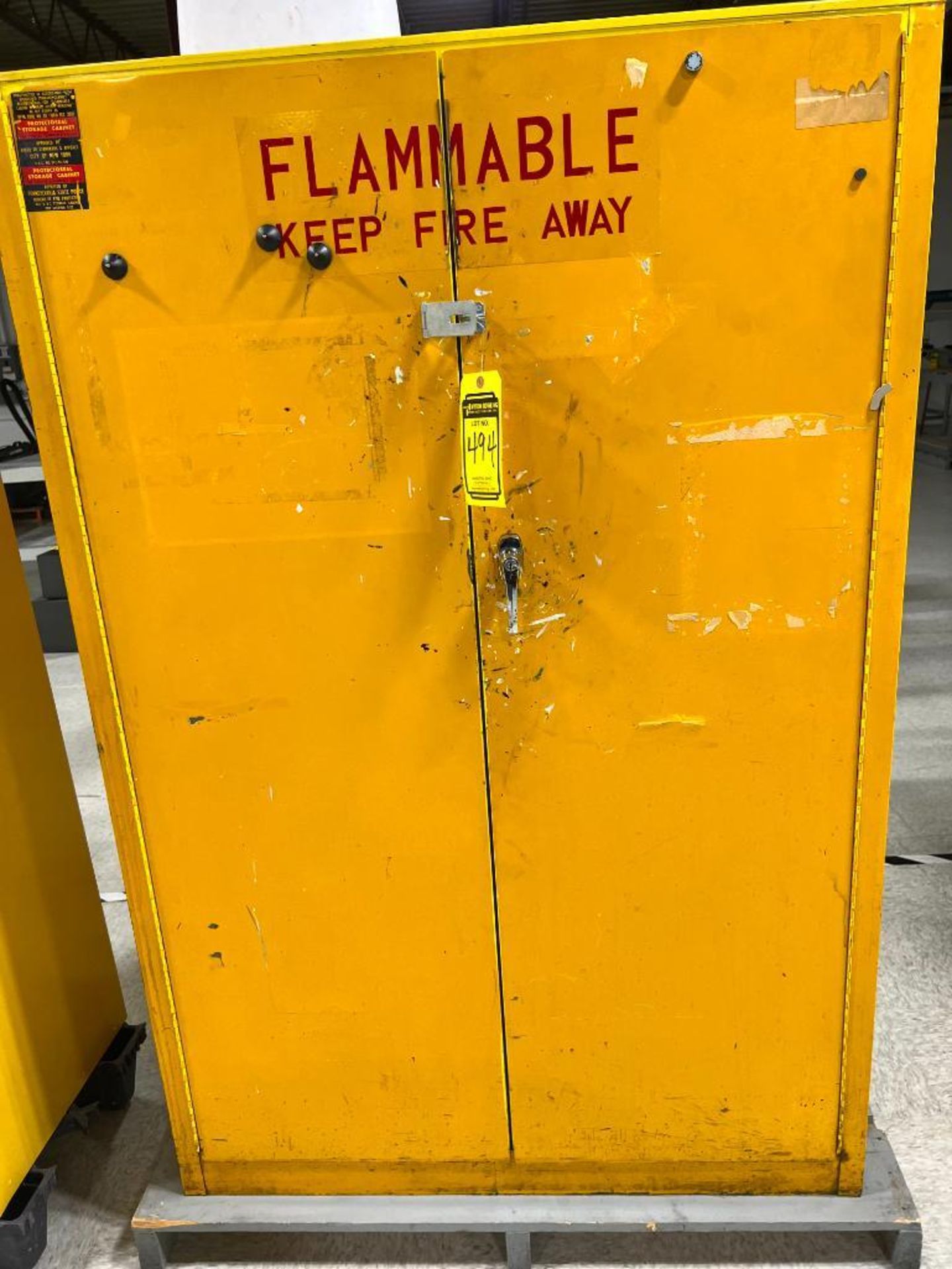 Protectoseal Flammables 2-Door Storage Cabinet w/ Contents - Image 2 of 3