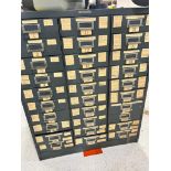 Metal Storage Cabinet w/ Contents of Assorted Plug & Ring Gages