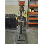 South Bend Vertical Drill Press w/ Pipe Hold Down Clamp, 10" X 10" Table