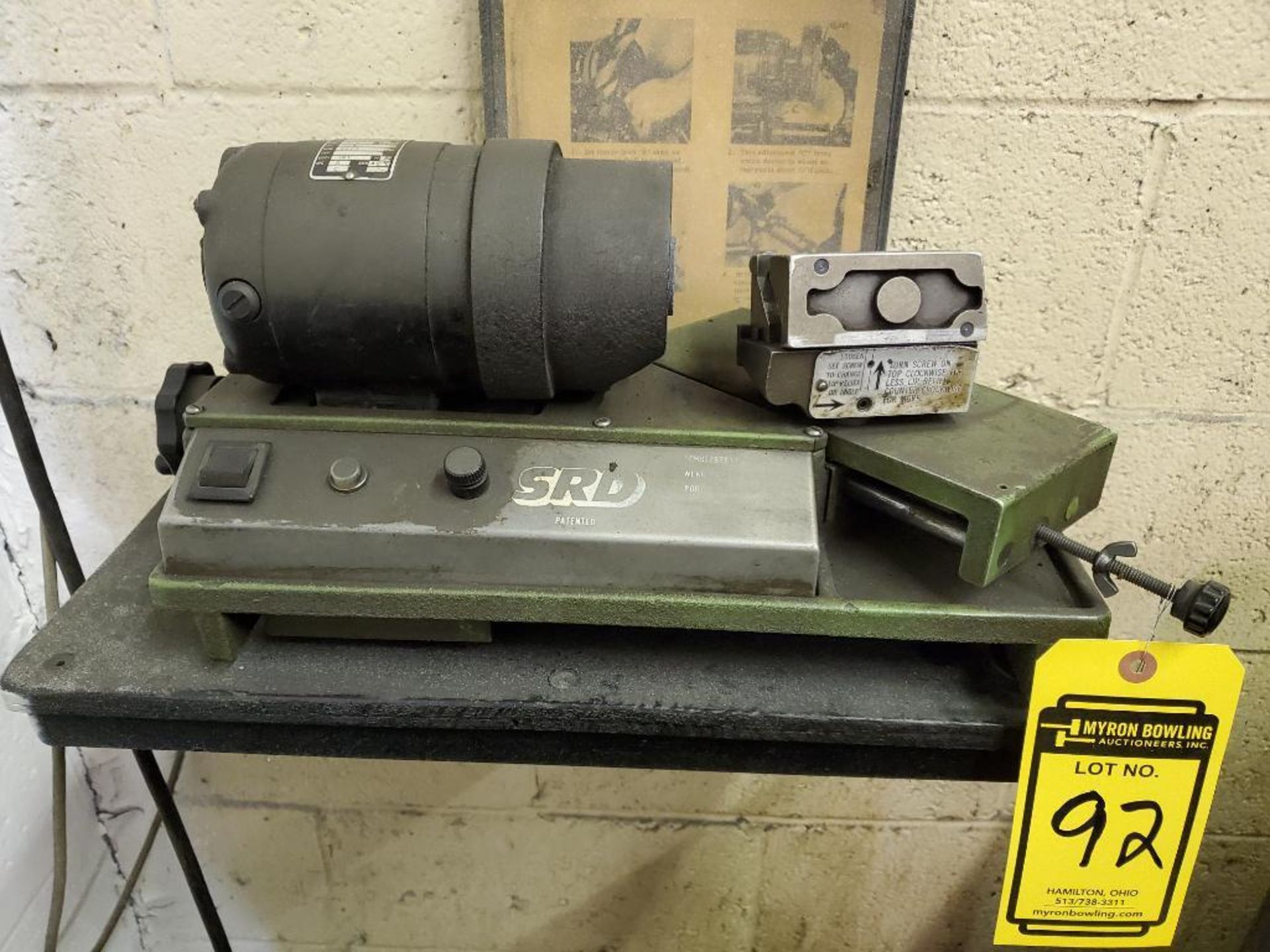 SRD Carbide Drill Grinder, Model DG-80M