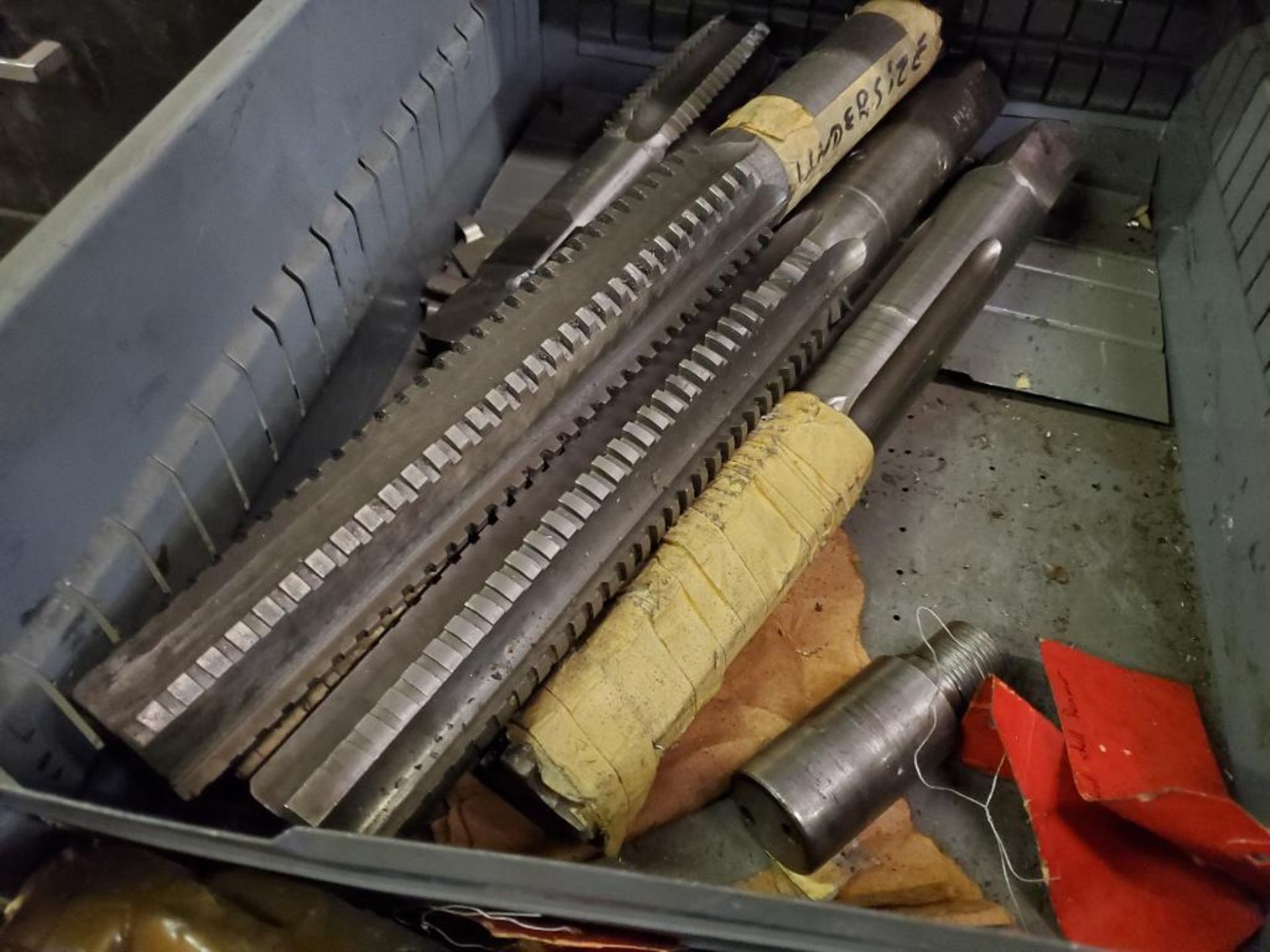 8-Drawer Modular Tool Cabinet Full of Perishable Tooling; Reamers, Cutters, Flutes, Mills, Countersi - Image 17 of 17