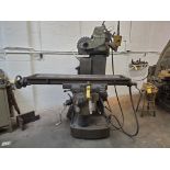 Van Norman Horizontal Milling Machine, Model 2R7.5, S/N 3125-566, 56" X 12" Table, Knee Bed, 20-800