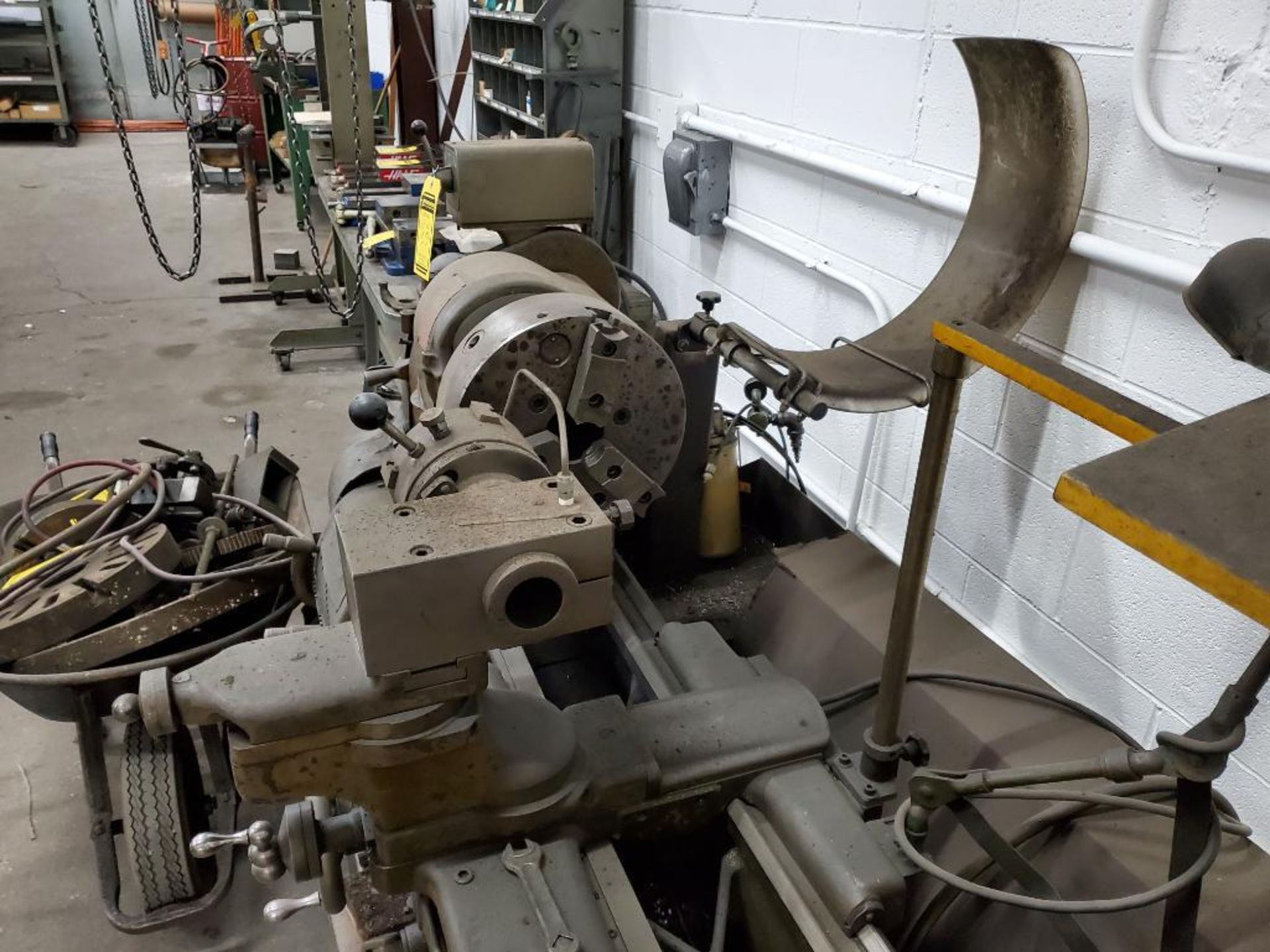 South Bend Horizontal Engine Lathe, 8' Gap Bed, 12" 3-Jaw Chuck, Tailstock, Cross Slide, Toolpost w/ - Image 11 of 11