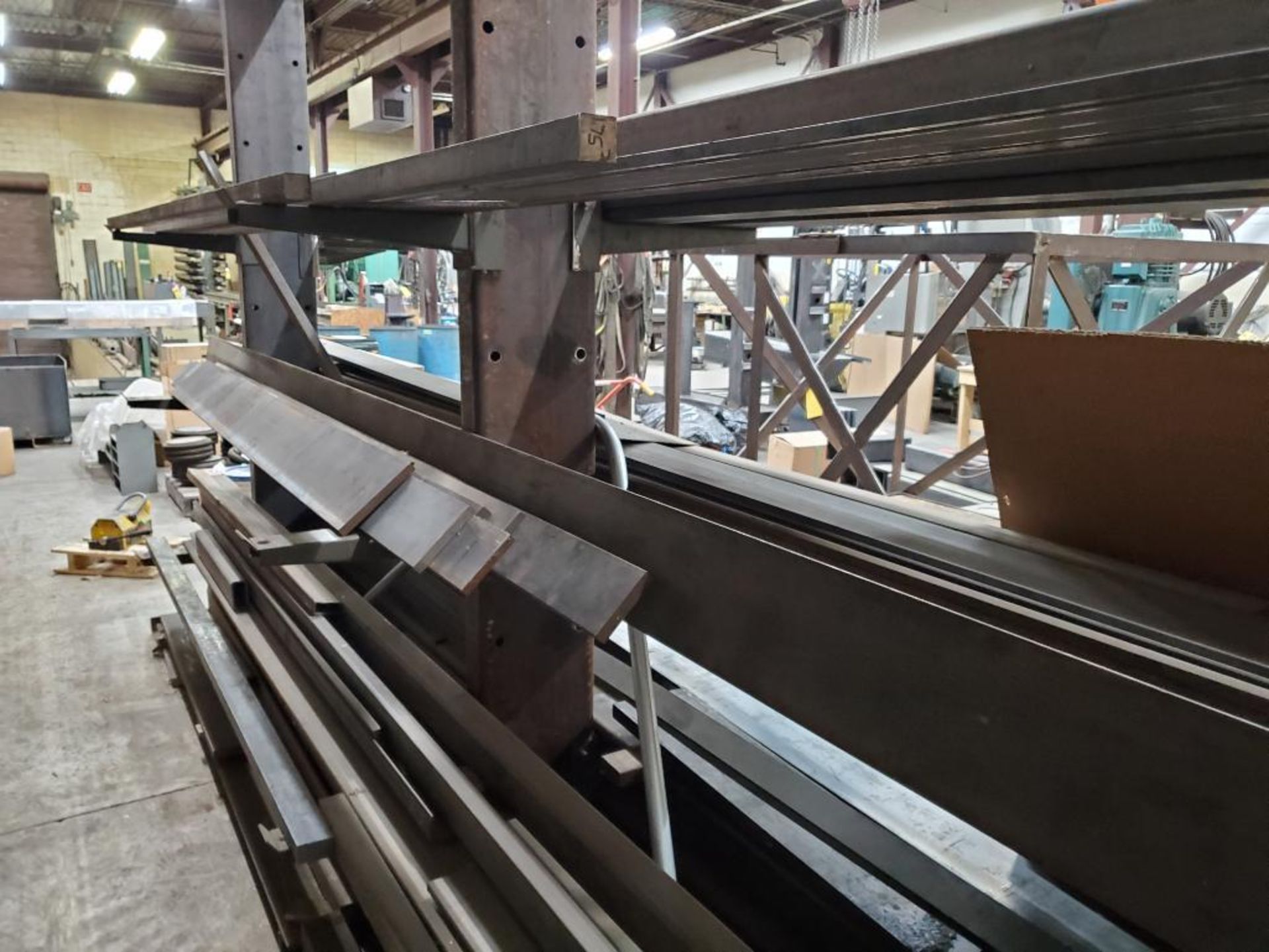 Cantilever Rack w/ Plate, Square & Tube Hot Roll Steel - Image 11 of 11