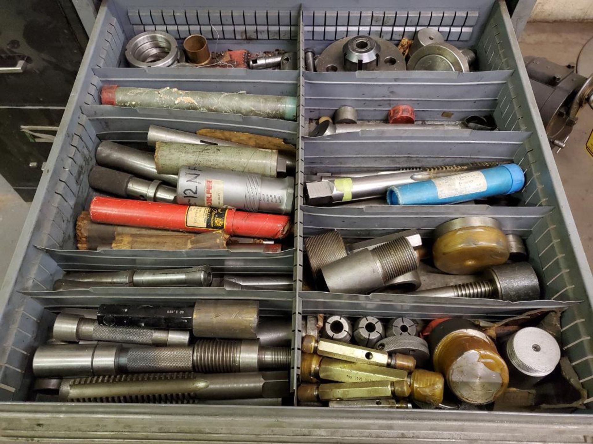 8-Drawer Modular Tool Cabinet Full of Perishable Tooling; Reamers, Cutters, Flutes, Mills, Countersi - Image 11 of 17