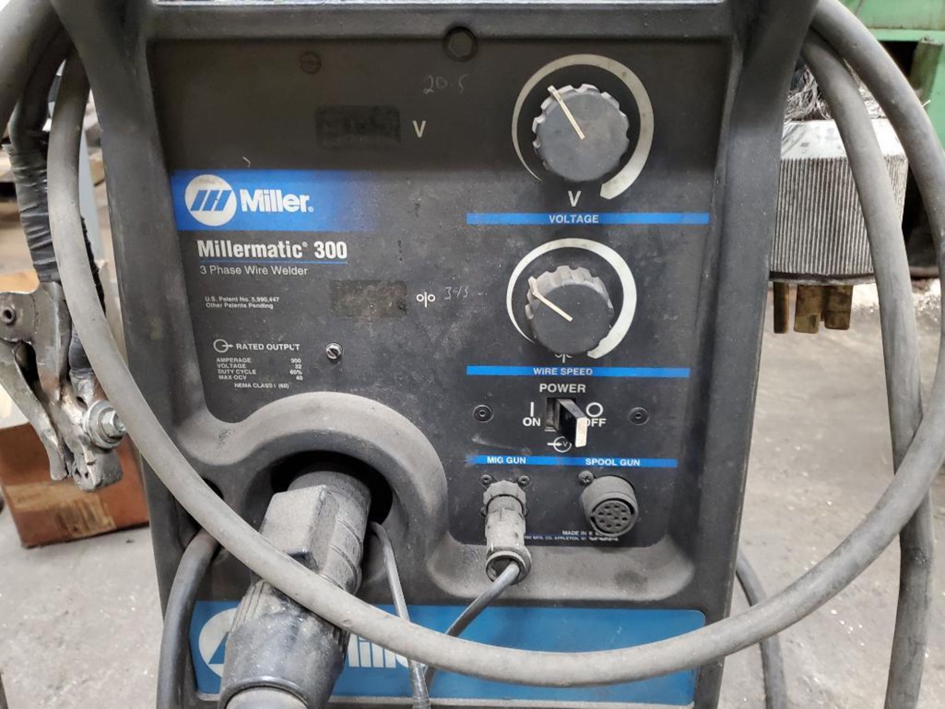 Miller Millermatic 300 3-Phase Wire Welder - Image 5 of 5