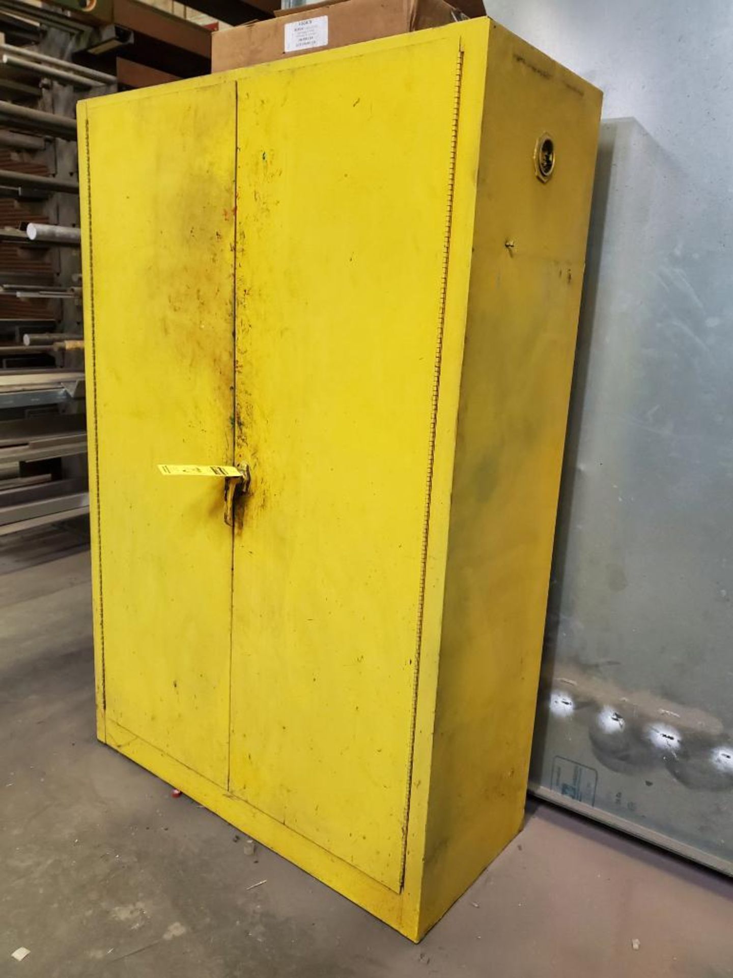 Justrite Flammable Storage Cabinet w/ Contents - Image 2 of 5