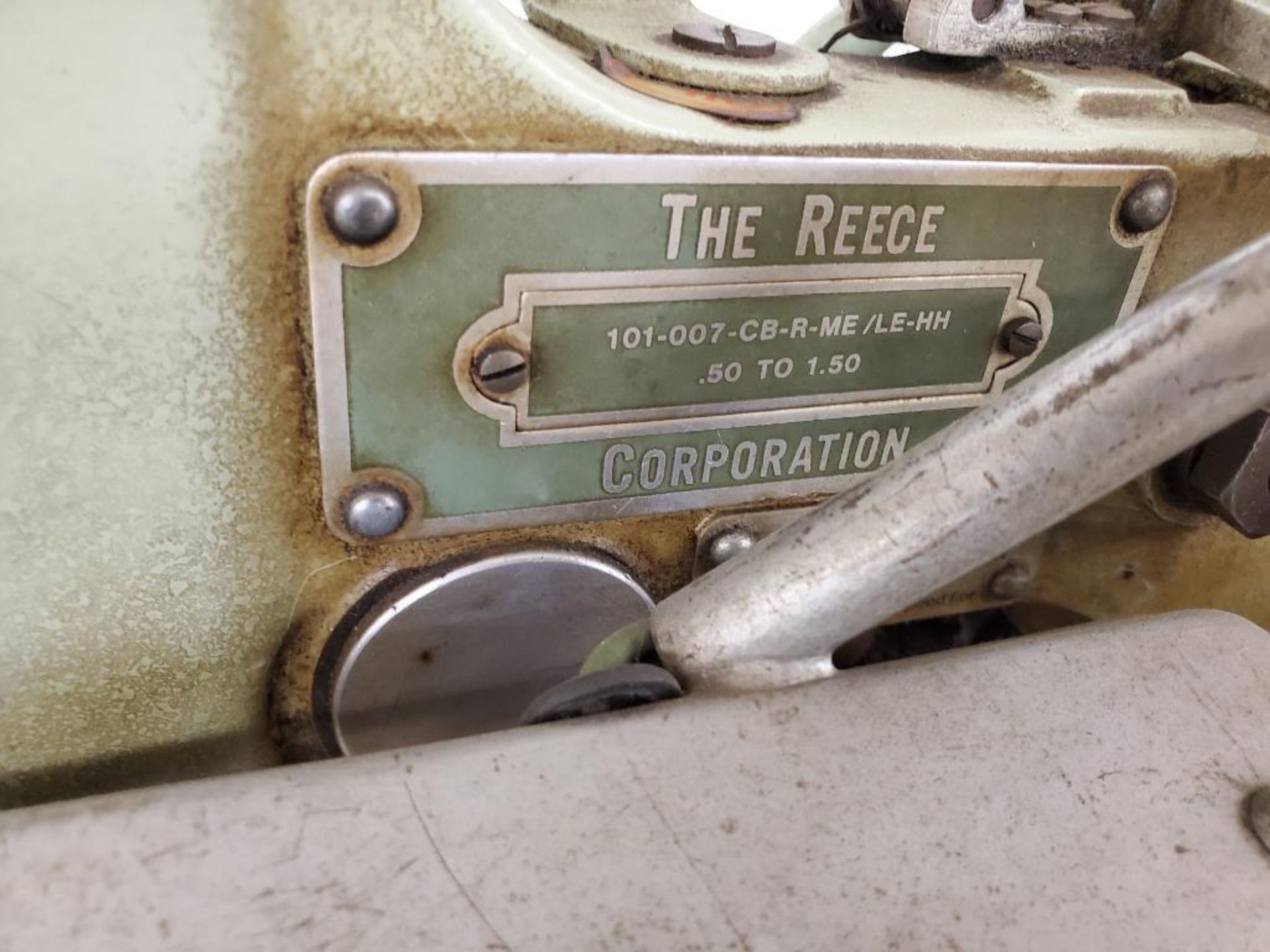 Reece Corporation Buttonhole Machine ($25 Loading fee will be added to buyers invoice) - Image 4 of 9