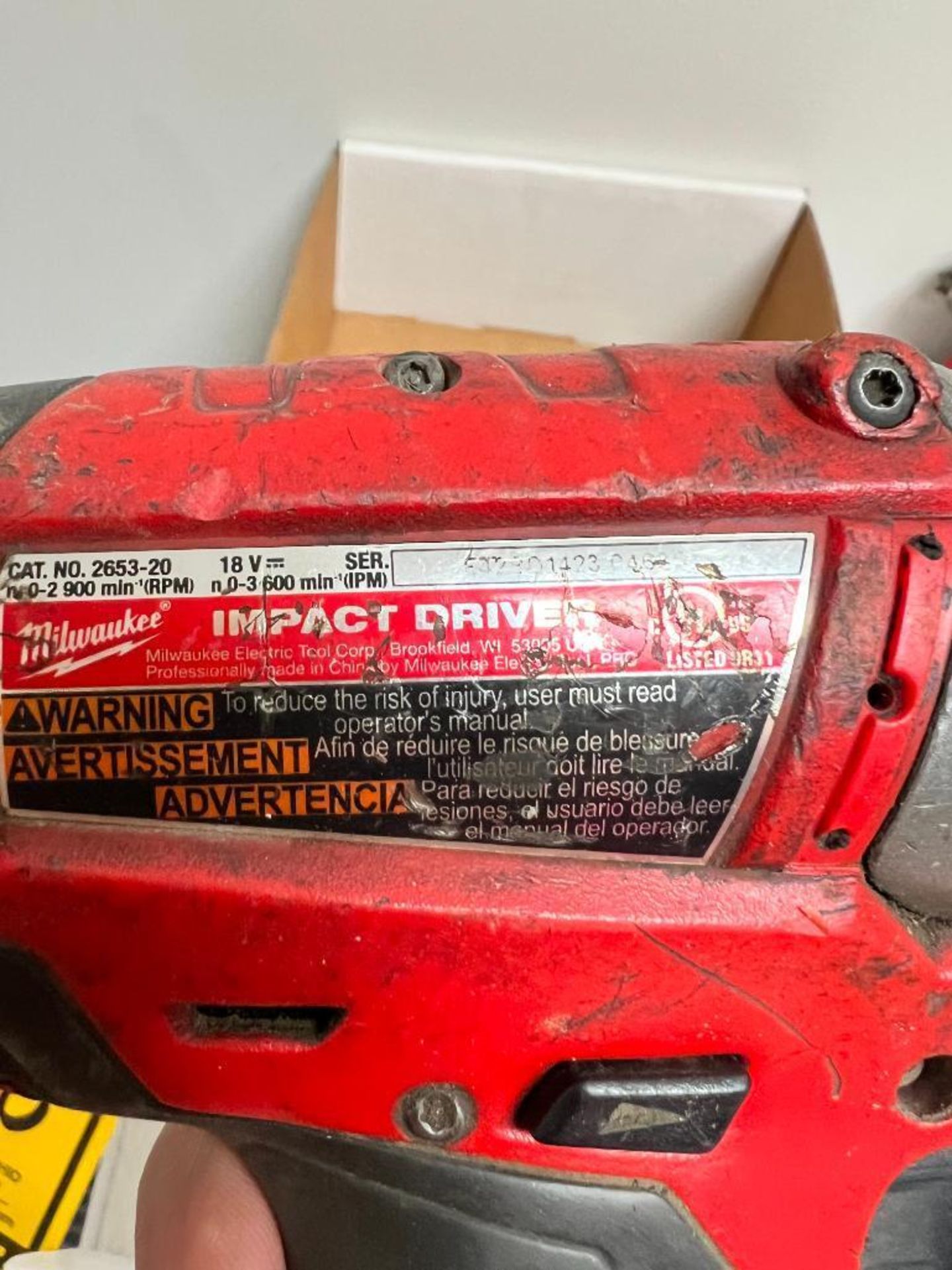 Milwaukee 18 Volt Cordless Impact Driver w/ Charger (No Battery) - Bild 3 aus 3