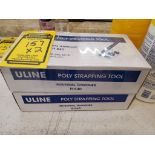 (2x) (New) Uline Poly Strapping Tool Industrial Tensioner H-540