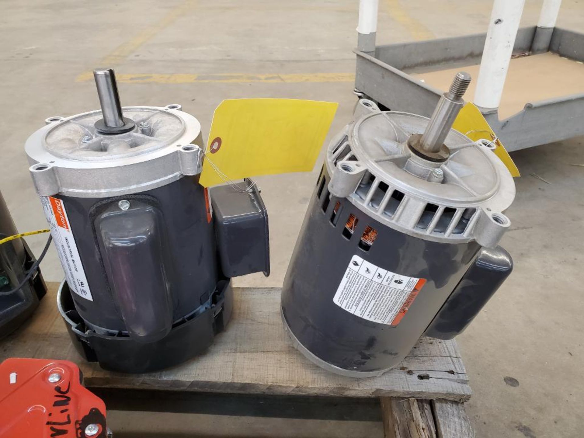 (2x) Motors; (1) Dayton Jet Pump Motor,1/2 HP, Single Phase, 3450 RPM, Model 5K660BA, (1) Dayton Ind