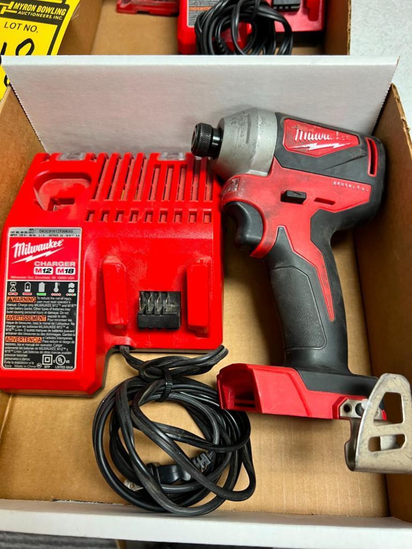 Milwaukee 18 Volt Cordless Impact Driver w/ Charger (No Battery) - Image 2 of 3