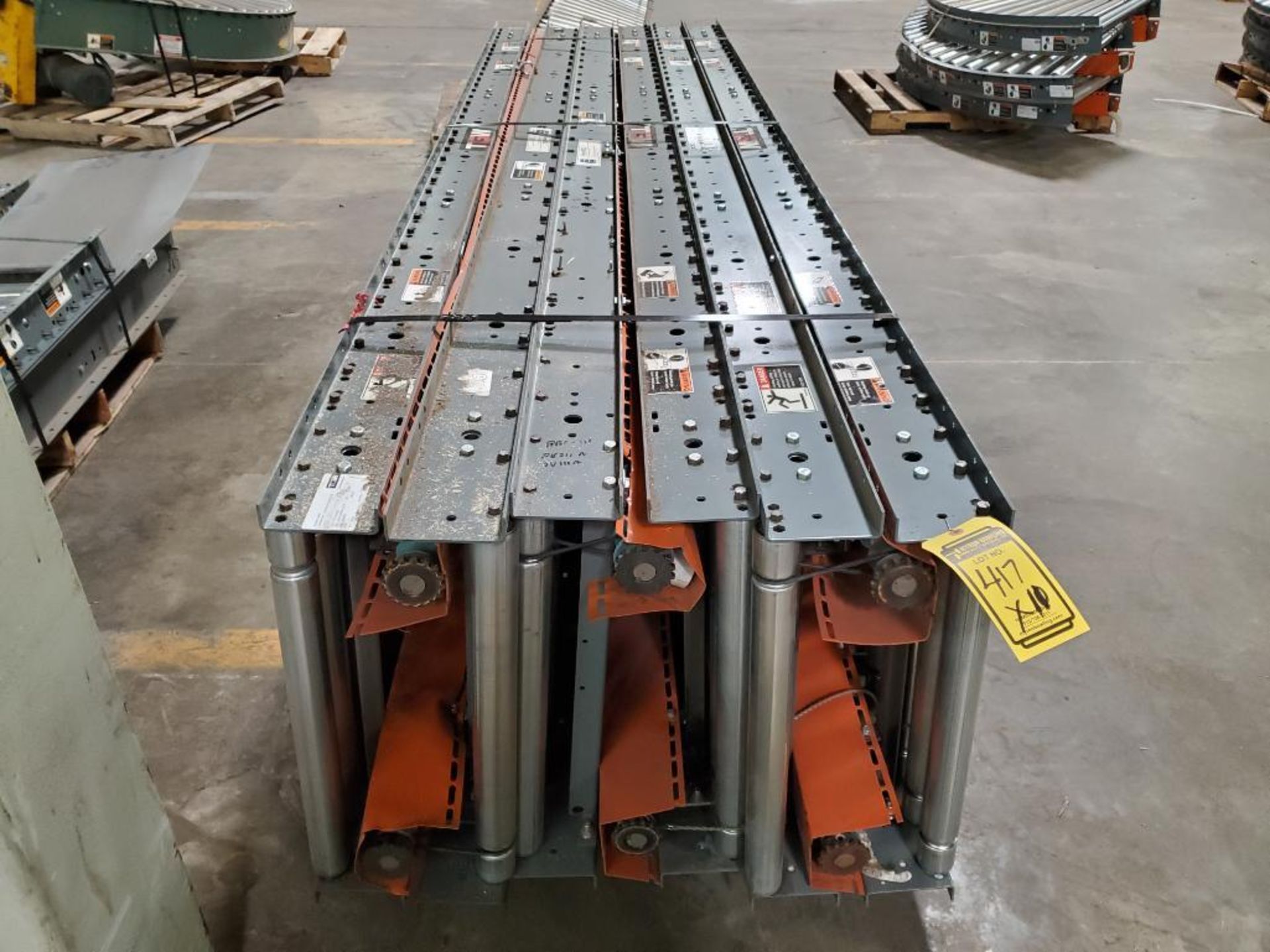 (11x) Xenorol Roller Conveyor, 21-1/2" Rollers ($50 Loading fee will be added to buyers invoice) - Image 5 of 6
