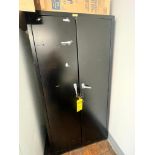 2-Door Cabinet w/ Coffee Supplies ($20 Loading fee will be added to buyers invoice)