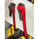 Milwaukee 18" Pipe Wrench & Forged 14" Pipe Wrench