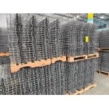 (120x) 38" Deep X 46" Wide Inside Waterfall Wire Decks (For 42" Deep Uprights) ($50 Loading Fee Will