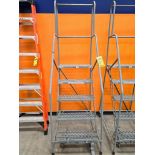 U-Line 50" Rolling Shop Ladder, 450 LB. Capacity ($5 Loading Fee Will Be Added To Buyer's Invoice)