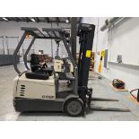 2011 Crown 2,850-LB. Capacity 3-Wheel Electric Forklift, Model: SC 5200 Series, S/N: 9A189853. 190"