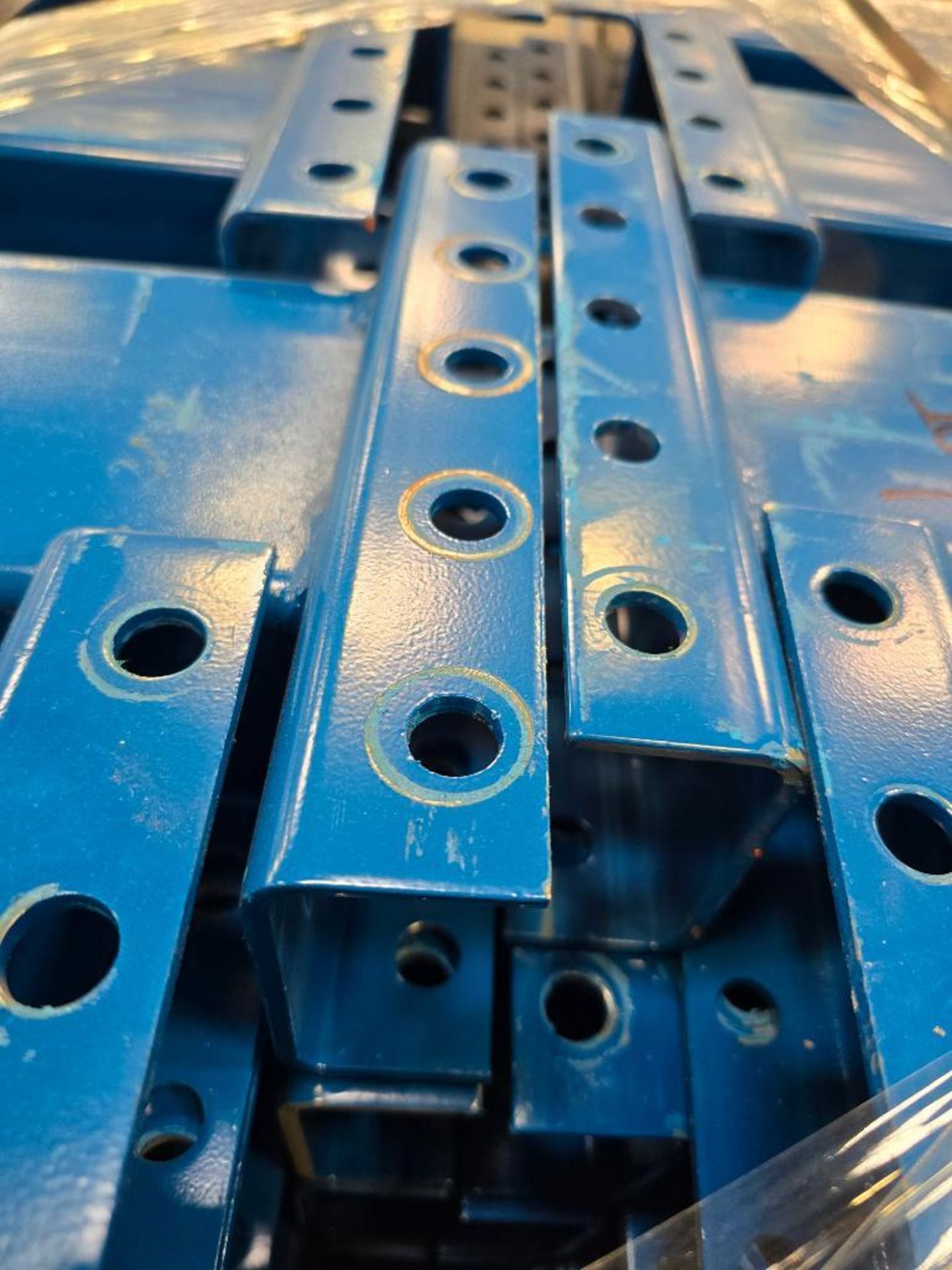 Skid Of Approx. (60) 14" Pallet Rack Row Spacers, ($25 Loading Fee Will Be Added to Buyer's Invoice) - Image 4 of 5