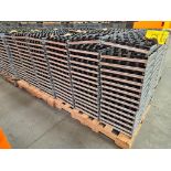 (92x) 16" Wide X 42" Deep Carton Flow Rack Trays ($70 Loading Fee Will be Added to Buyer's Invoice)