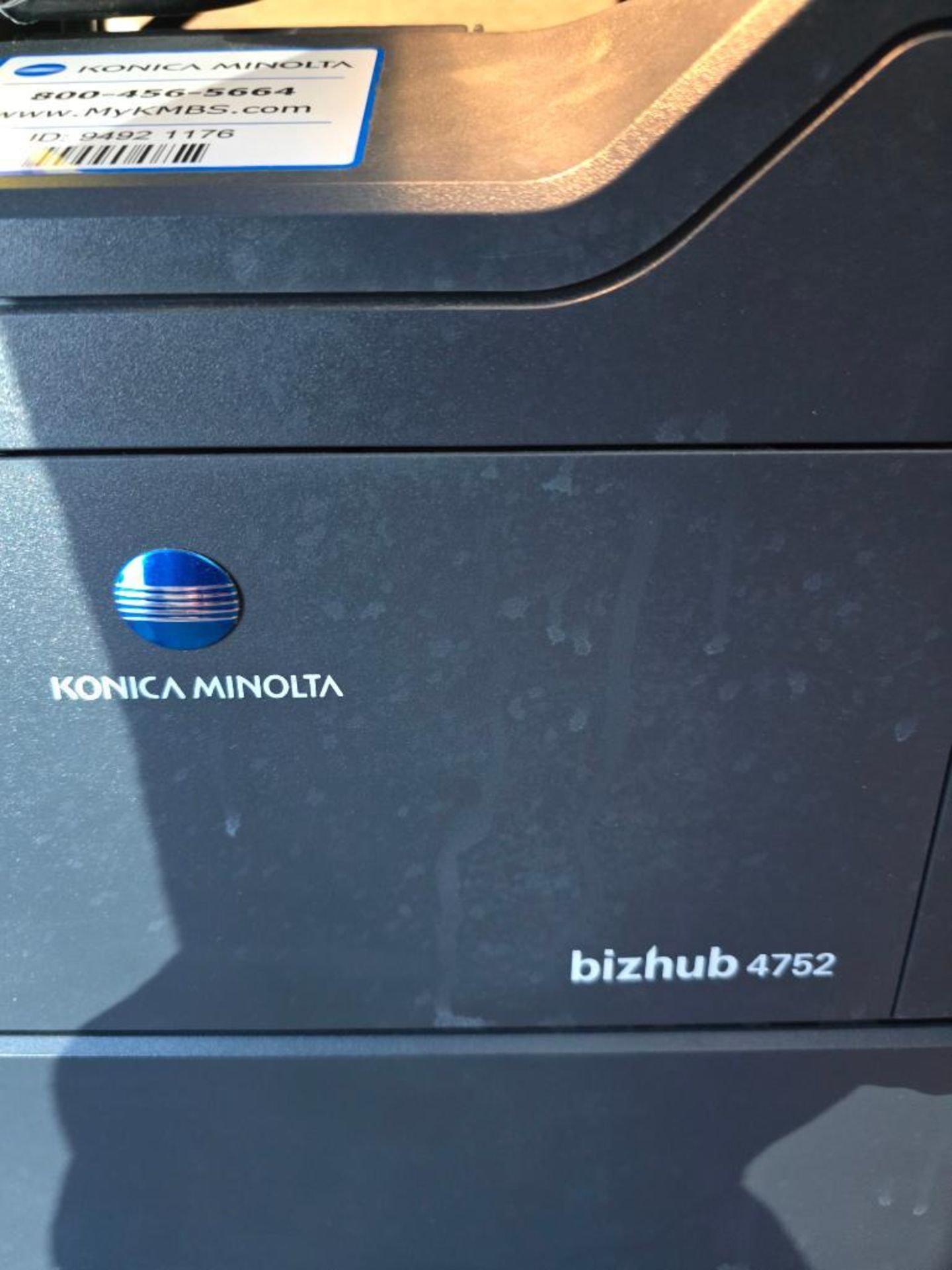 Konica Minolta Bizhub 4752 Copier ($25 Loading Fee Will Be Added To Buyer's Invoice) - Image 5 of 5