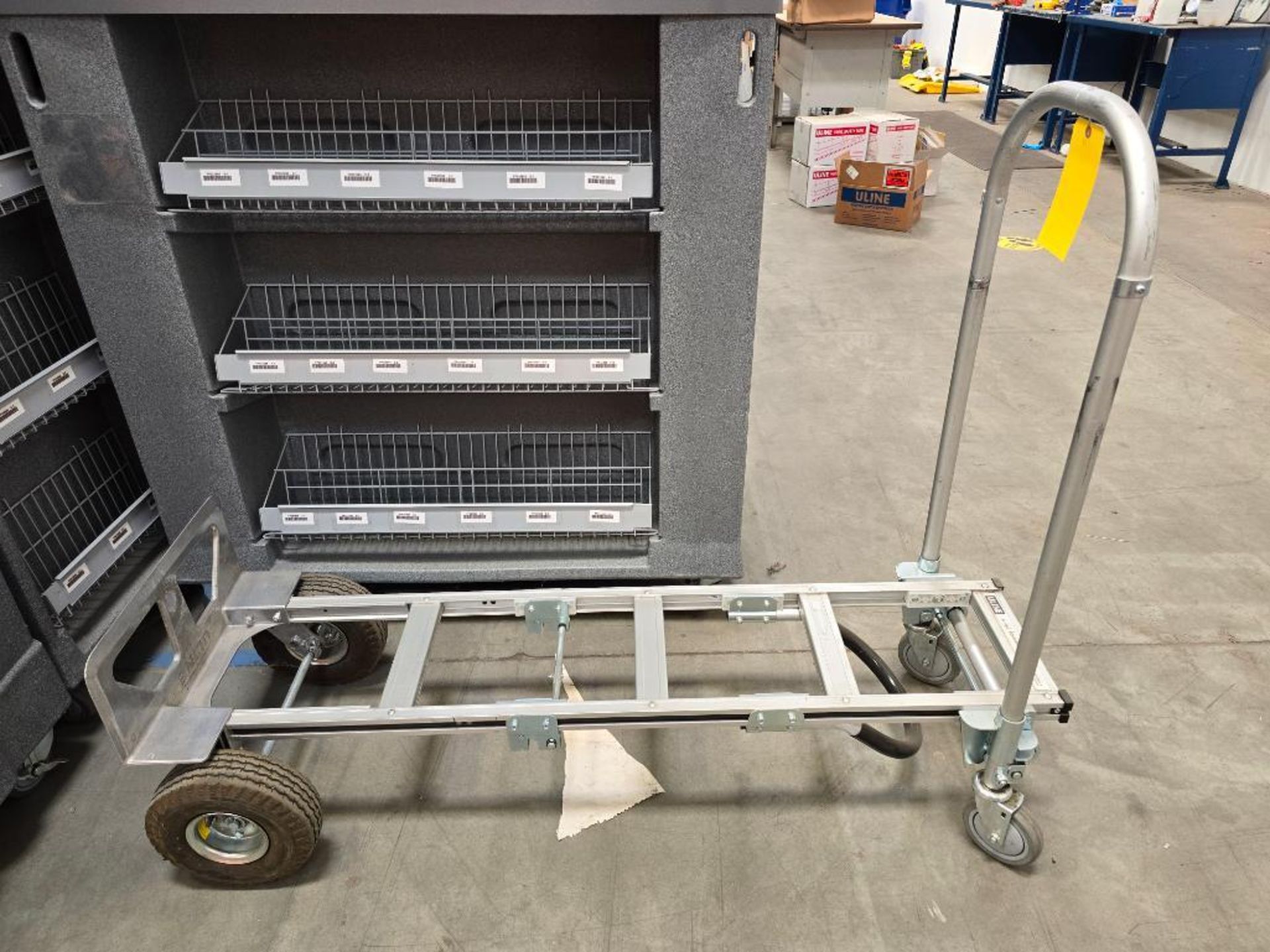 U-Line H-1364 Convertible Hand Truck, Aluminum ($5 Loading Fee Will Be Added To Buyer's Invoice)