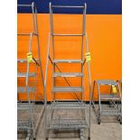U-Line 50" Rolling Shop Ladder, 450 LB. Capacity ($5 Loading Fee Will Be Added To Buyer's Invoice)