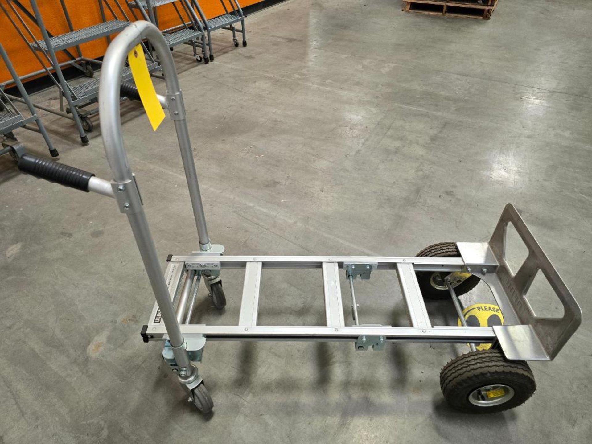 U-Line H-1480 Convertible Hand Truck, Aluminum ($5 Loading Fee Will Be Added To Buyer's Invoice)